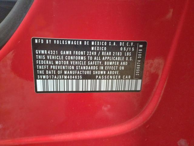 2015 VOLKSWAGEN JETTA SE - 3VWD17AJXFM404635