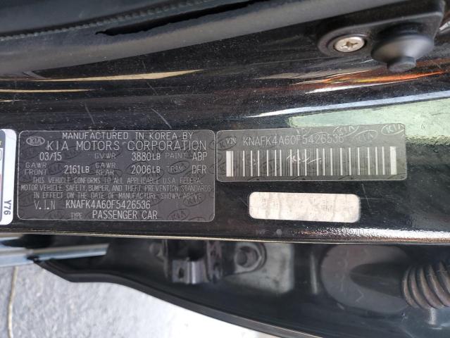 KNAFK4A60F5426536 KIA FORTE LX