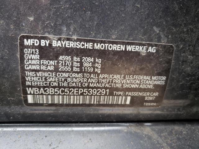 WBA3B5C52EP539291 BMW 3 Series 2014. Фото: 11