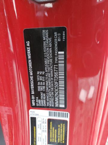 WMWZN3C50FT266771 Mini Cooper