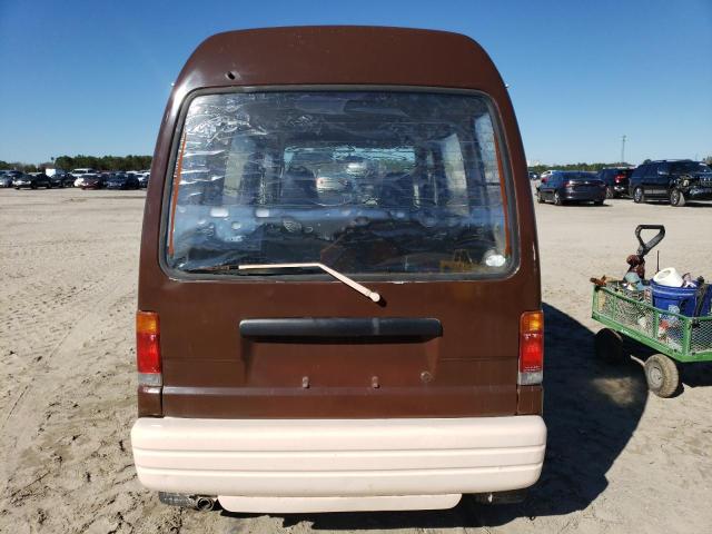 VIN: KV4071824 Auction: COPART Lot: 40968603 Location: FL - JACKSONVILLE NORTH KV4071824 SUBARU DIAS VAN 1992 BROWN Photo 6