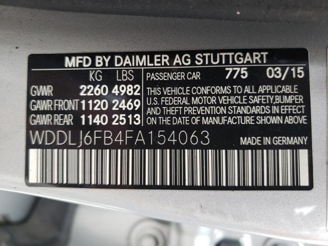 2015 MERCEDES-BENZ CLS 400 - WDDLJ6FB4FA154063