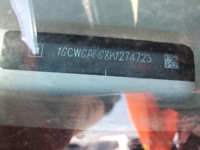 2019 CHEVROLET EXPRESS G2 - 1GCWGAFG8K1274723