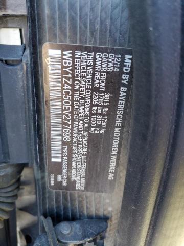WBY1Z4C50EV277698 BMW I SERIES