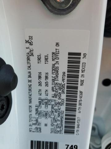 2022 TOYOTA TACOMA DOU - 3TMCZ5AN9NM501922