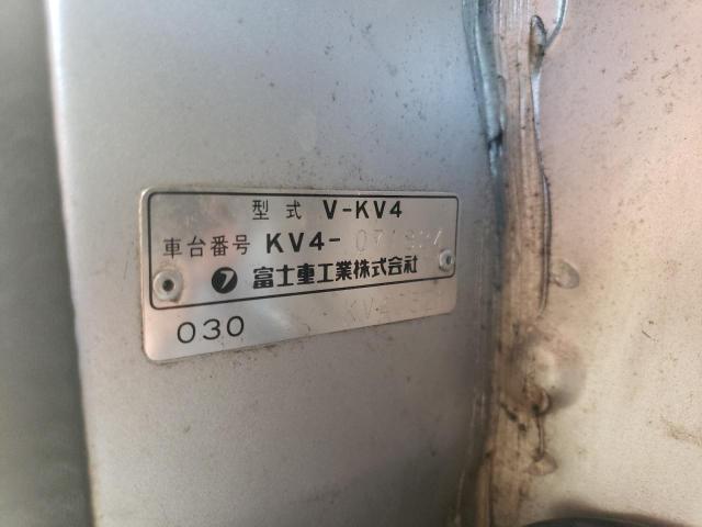 VIN: KV4071824 Auction: COPART Lot: 40968603 Location: FL - JACKSONVILLE NORTH KV4071824 SUBARU DIAS VAN 1992 BROWN Photo 13