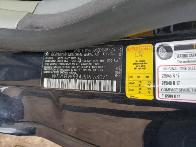 WBABW53415PL53071 BMW 330 CI