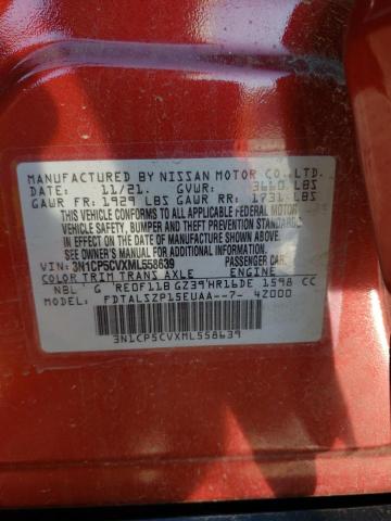2021 NISSAN KICKS SV - 3N1CP5CVXML558639
