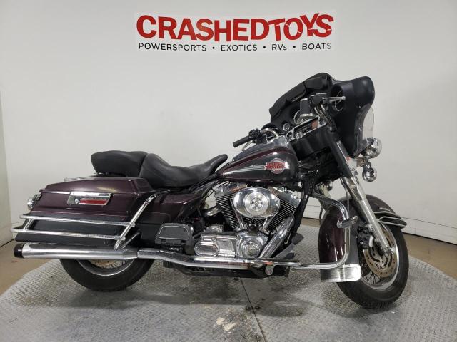 Salvage motorcycles for sale at Dallas, TX auction: 2005 Harley-Davidson Flhtcui