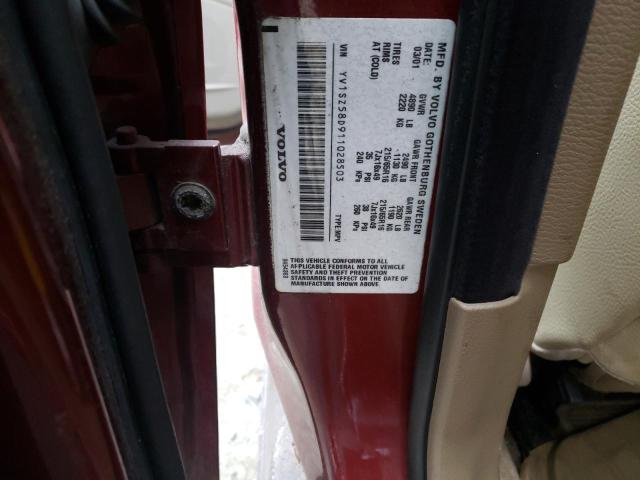 YV1SZ58D911028503 Volvo V70