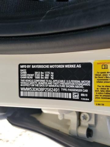 WMW53DK08P2S62491 Mini Cooper
