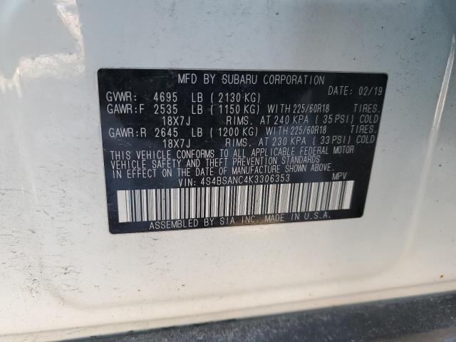 4S4BSANC4K3306353 Subaru Outback 2.5i Limited
