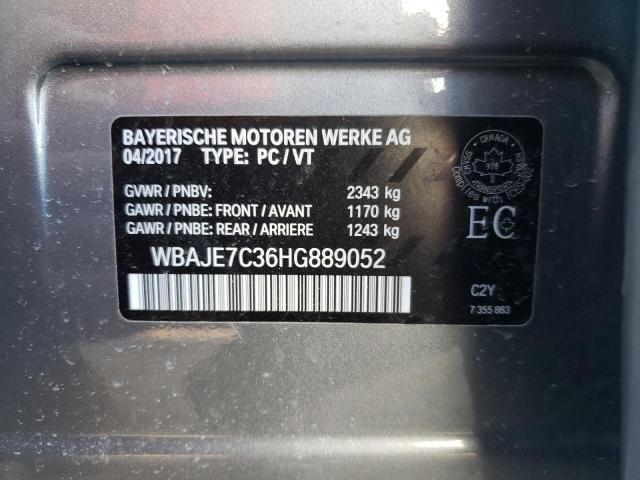 WBAJE7C36HG889052 BMW 540 XI