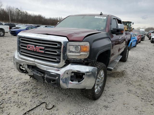 Salvage cars for sale from Copart Memphis, TN: 2016 GMC Sierra K2500 SLT