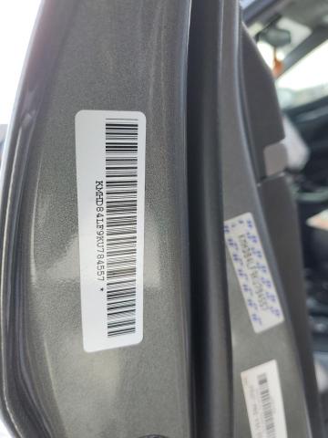 KMHD84LF9KU784557 Hyundai ELANTRA SEL