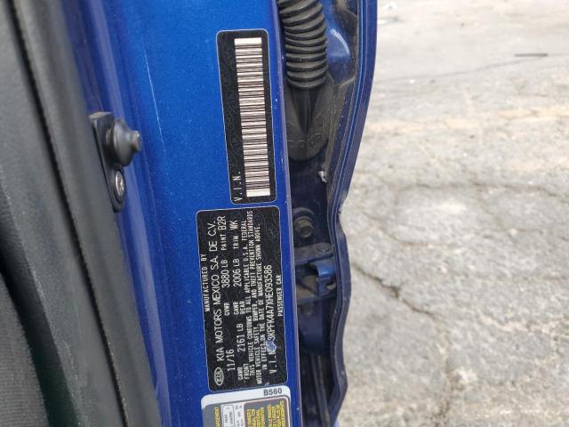 3KPFK4A7XHE093586 KIA FORTE LX