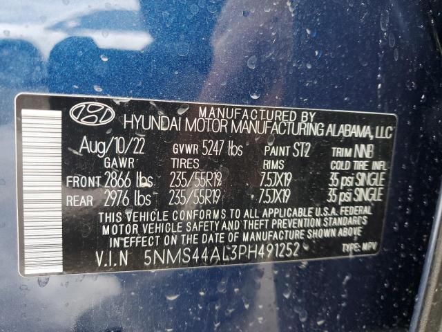 2023 HYUNDAI SANTA FE L - 5NMS44AL3PH491252