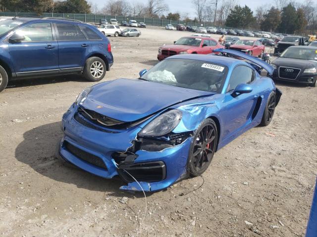 2016 PORSCHE CAYMAN GT4 - WP0AC2A86GK191689