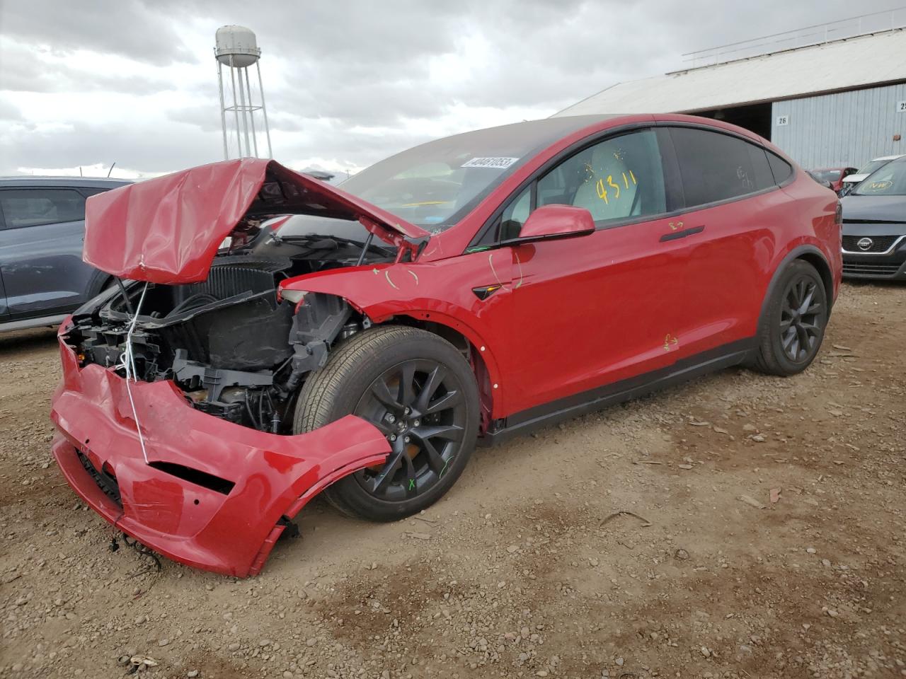 7SAXCAE58NF350603 TESLA MODEL X 2022