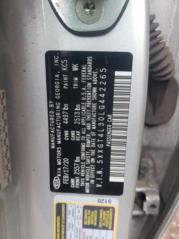 5XXGT4L30LG442265 KIA Optima Lx