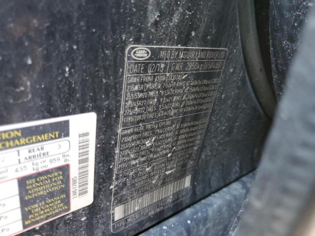 SALWR2VF9FA617885 Land Rover Range Rover Sport Hse