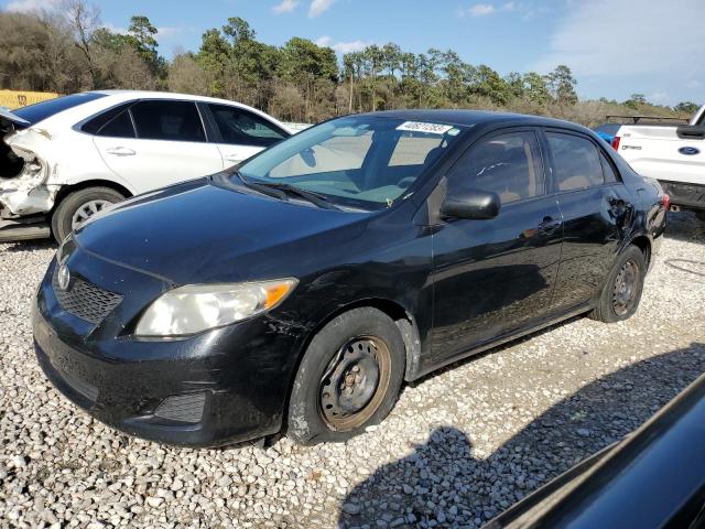 2010 Toyota Corolla Base Черный vin: 1NXBU4EE9AZ311571