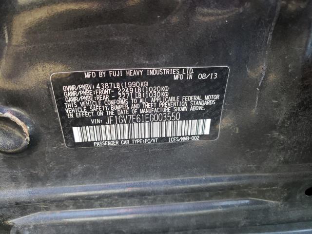 JF1GV7E61EG003550 Subaru Impreza Wrx