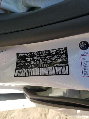 2022 MERCEDES-BENZ E 450 4MAT - W1KZF5KB4NB011389