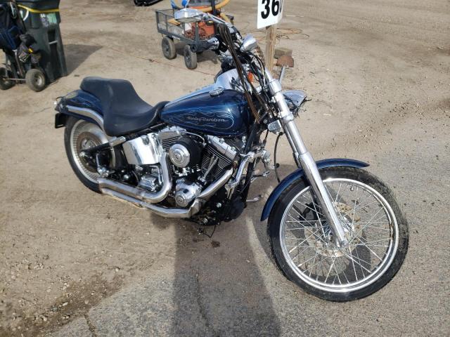 Salvage cars for sale from Copart Nampa, ID: 2002 Harley-Davidson Fxstdi