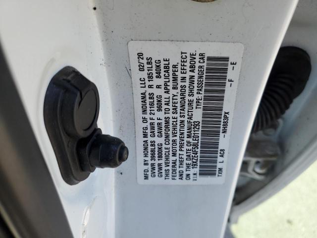 2020 HONDA INSIGHT EX - 19XZE4F58LE011293