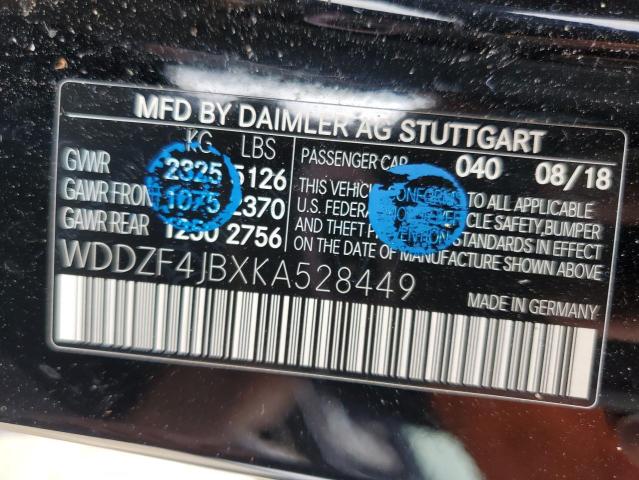 2019 MERCEDES-BENZ E 300 - WDDZF4JBXKA528449