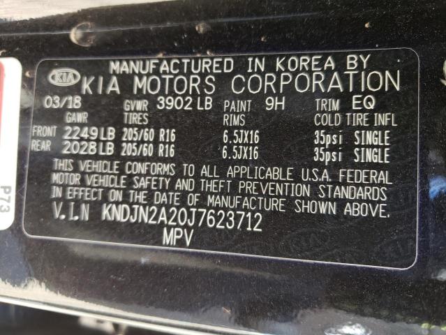 KNDJN2A20J7623712 KIA Soul