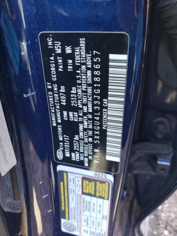 5XXGU4L33JG188657 KIA OPTIMA EX