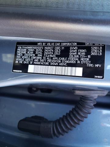YV449MRR7H2013373 Volvo XC60
