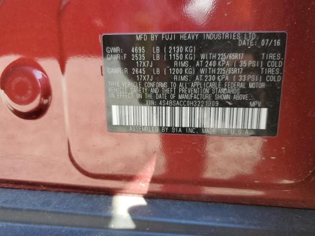 4S4BSACC0H3221909 Subaru Outback