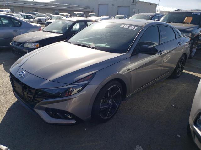 2021 HYUNDAI ELANTRA N - KMHLR4AF6MU149746