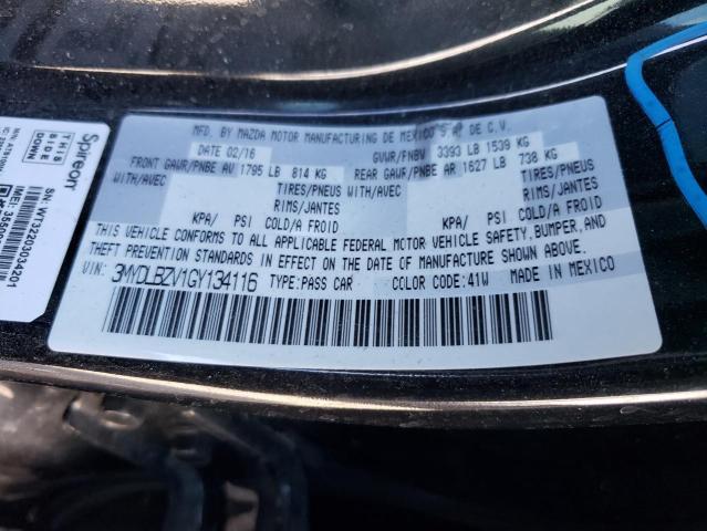 3MYDLBZV1GY134116 Toyota SCION IA