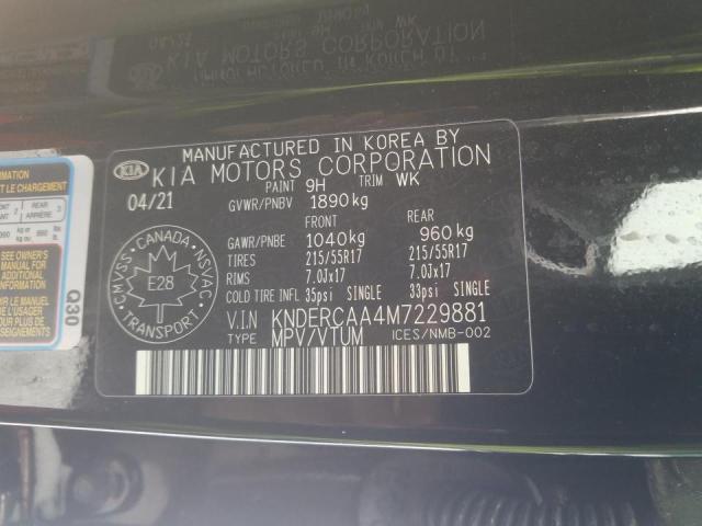 KNDERCAA4M7229881 KIA SELTOS EX