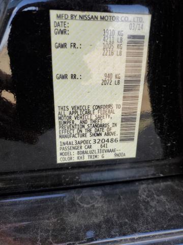 1N4AL3AP0EC320486 Nissan ALTIMA 2.5
