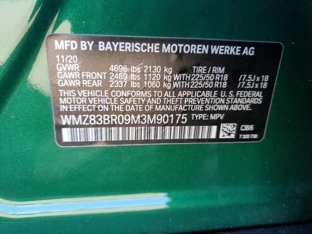 WMZ83BR09M3M90175 Mini Cooper S Countryman All4