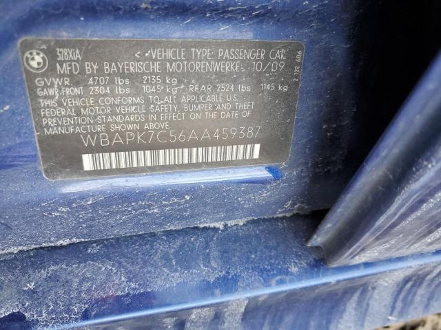 WBAPK7C56AA459387 BMW 328 XI