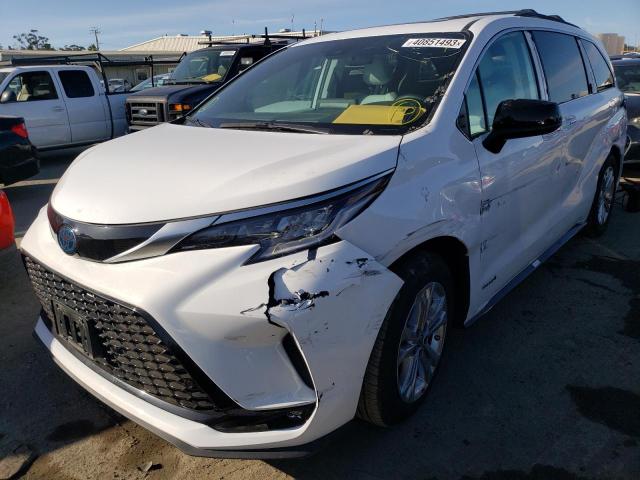 2021 TOYOTA SIENNA XSE - 5TDDSKFC8MS016720