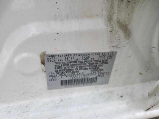 2016 NISSAN VERSA NOTE 3N1CE2CP5GL370492