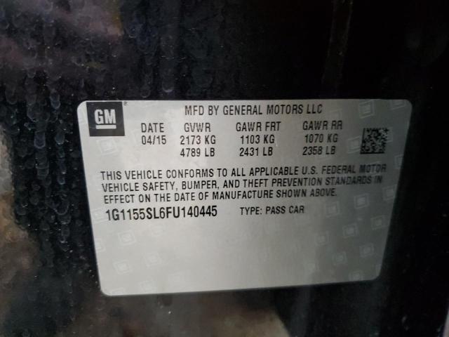 2015 CHEVROLET IMPALA LTZ - 1G1155SL6FU140445