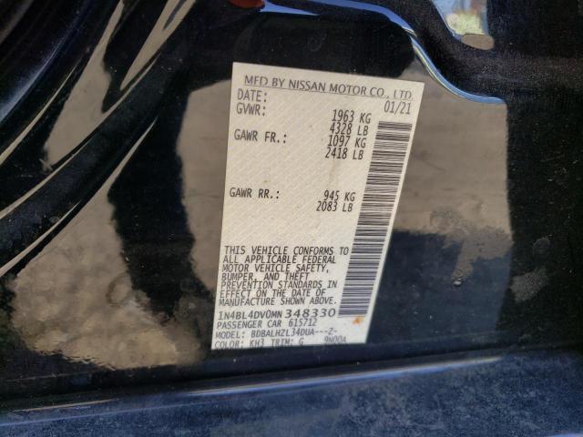 2021 NISSAN ALTIMA SV - 1N4BL4DV0MN348330