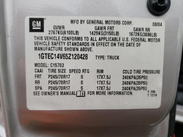1GTEC14V65Z120428 GMC New Sierra C1500