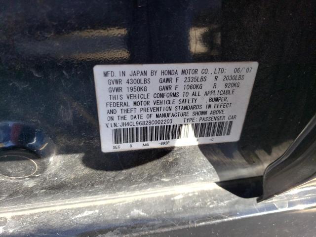 JH4CL96828C002203 Acura TSX