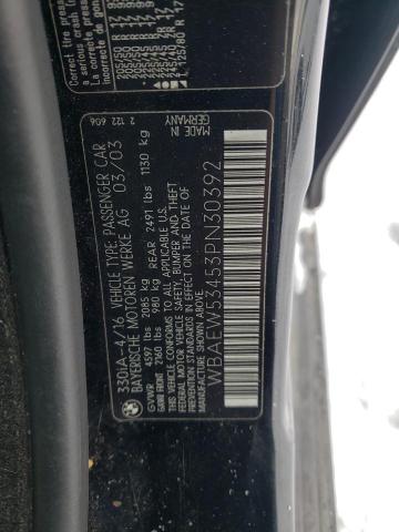 WBAEW53453PN30392 BMW 330 XI