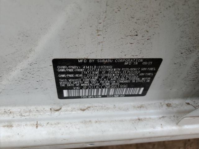 JF2GTACC2MG661996 Subaru Crosstrek Premium