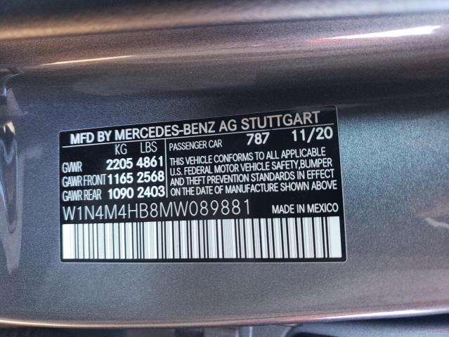 2021 MERCEDES-BENZ GLB 250 4M - W1N4M4HB8MW089881